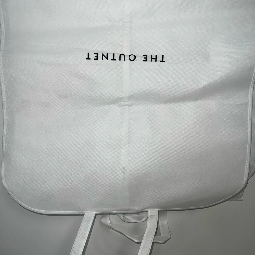 The Outnet Vinyl Zippered Garment Bags full zipper set of 3